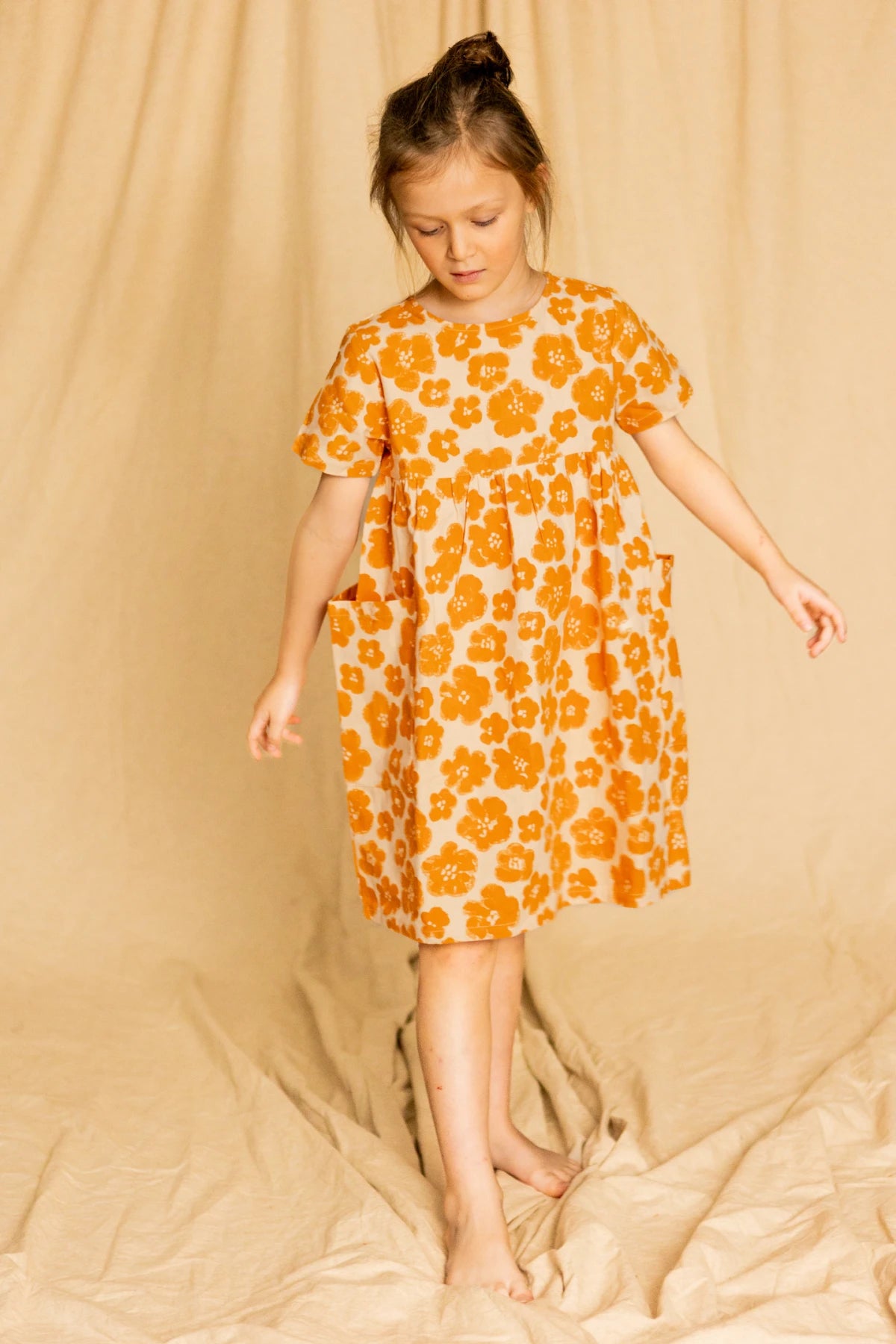 Robe Satili Flora Bold Orange