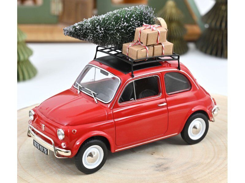 FIAT 500 L - Christmas Edition - 1968 - red - 1:18