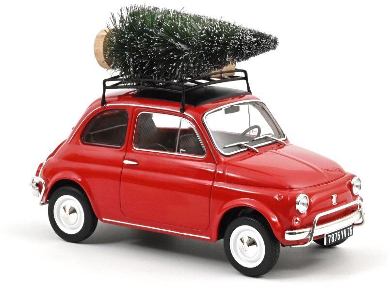 FIAT 500 L - Christmas Edition - 1968 - red - 1/18