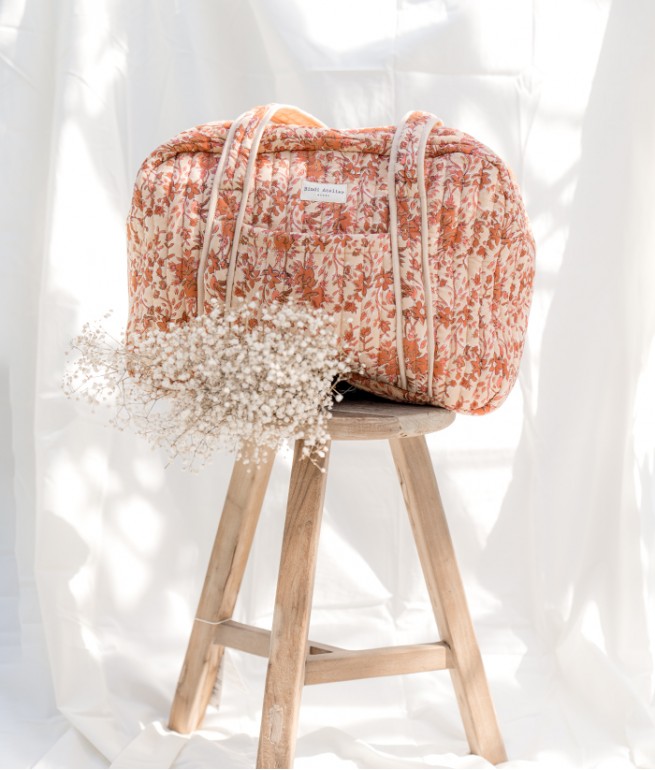 SAC WEEKEND OU À LANGER - ISHA CERISE
