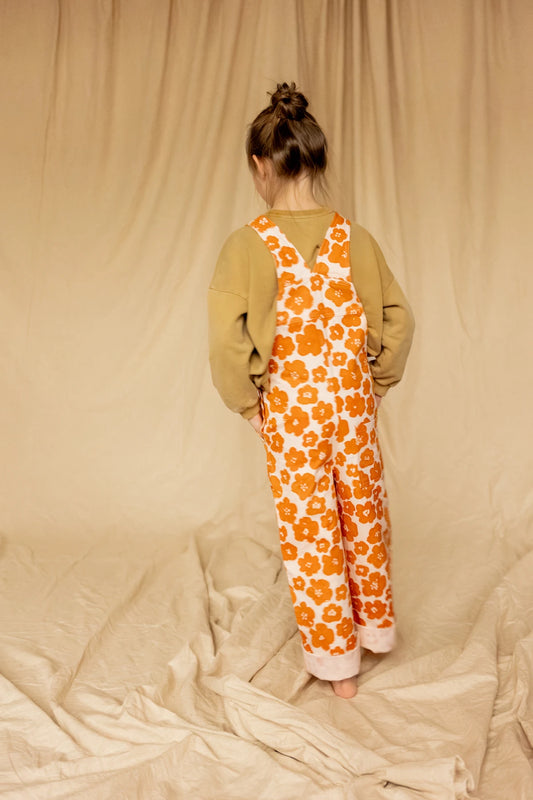 Salopette Macha Flora Bold Orange