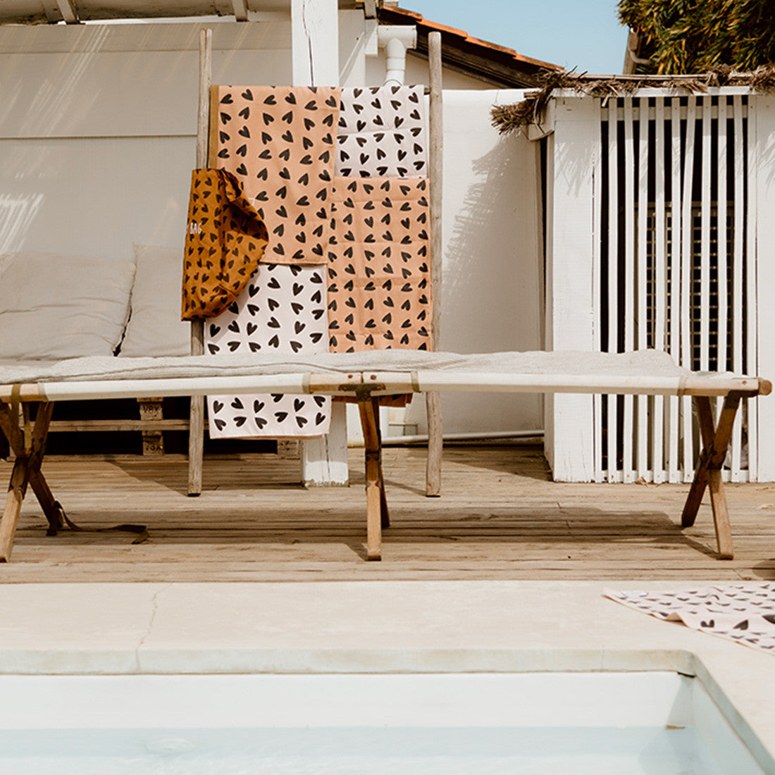 Serviette microfibres écru