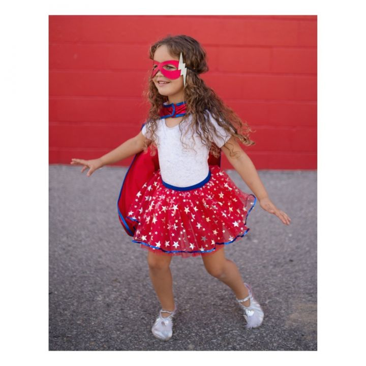Déguisement de super-héroïne 4-6 ans