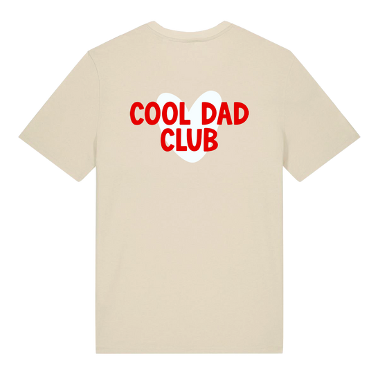 T-shirt Cool Dad Club Beige