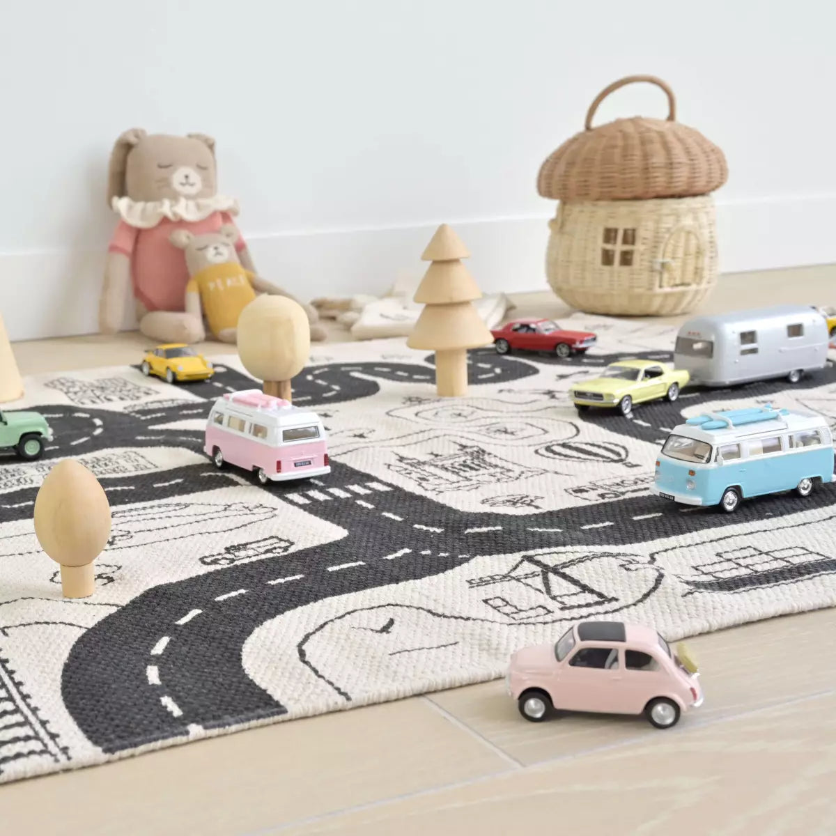 Tapis de jeu routes de France