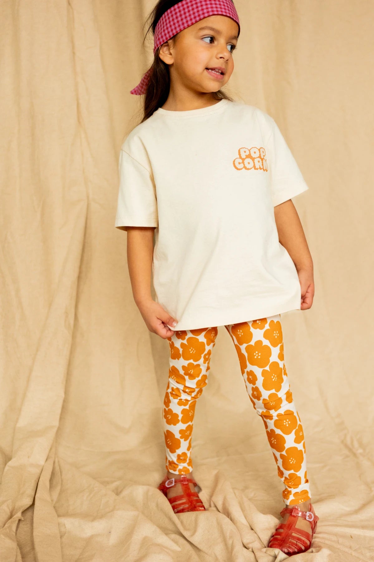 Tee-Shirt Karu Pop Corn Placé Macadamia