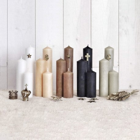 Cierge cylindrique 10 cm