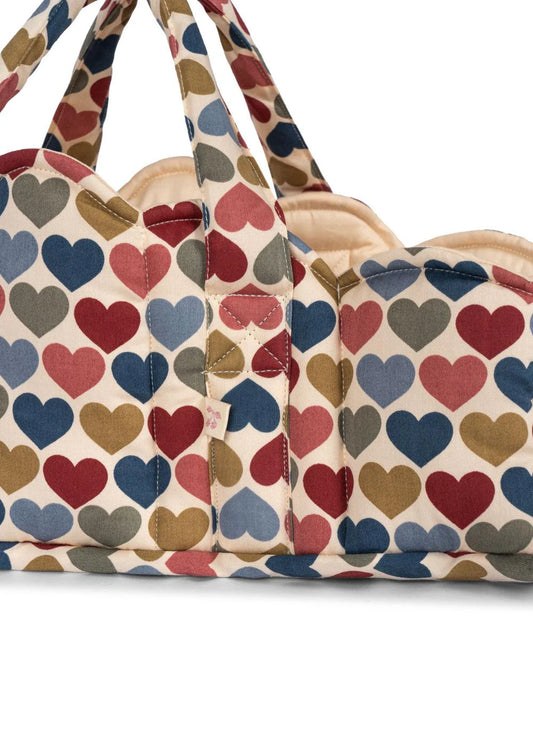 Couffin pour poupée coeurs ♥️