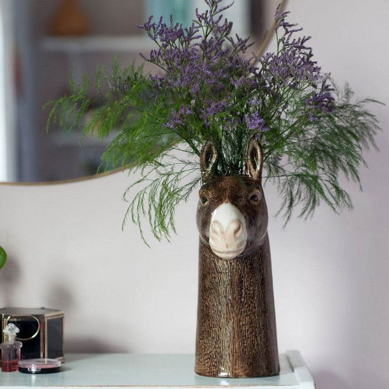 Vase en céramique Âne