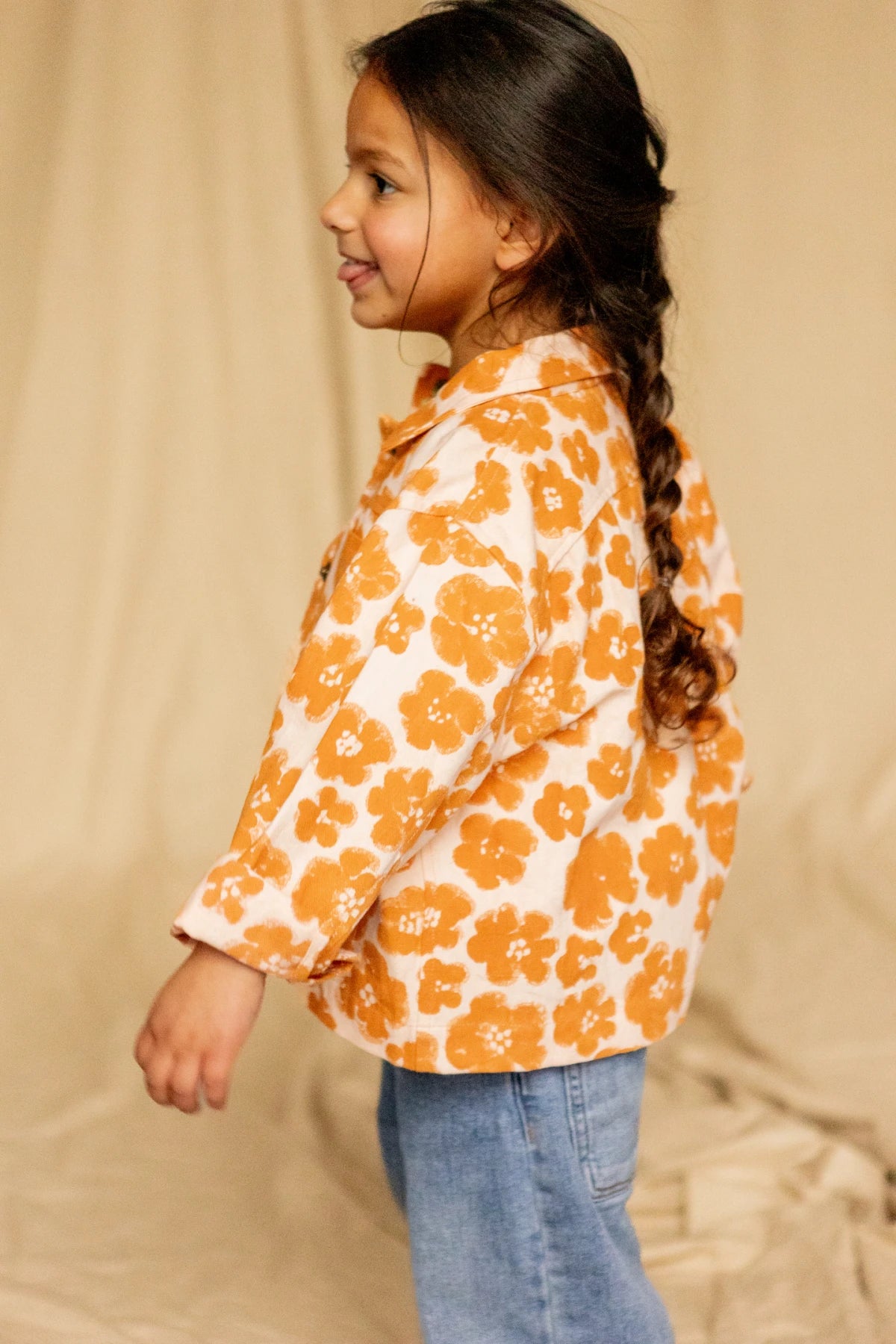 Veste Avari Flora Bold Orange