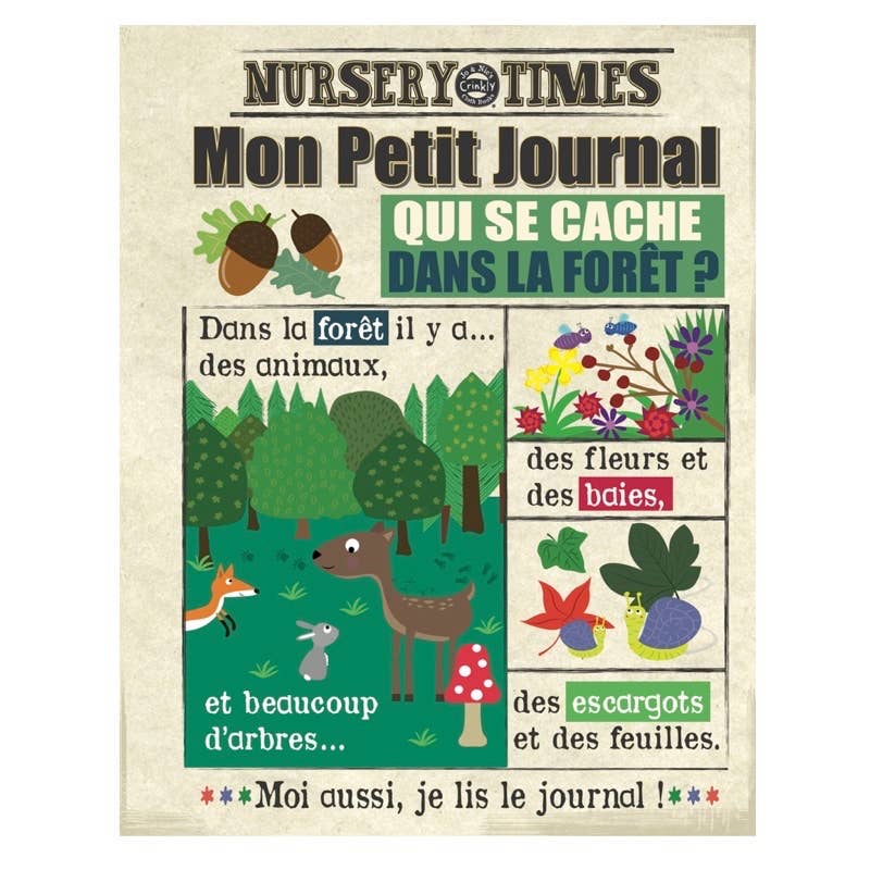Mon petit journal en tissu