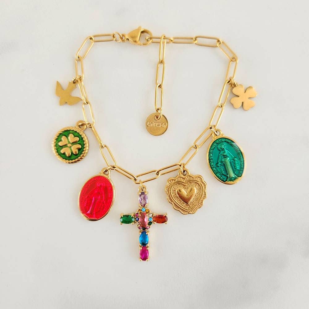 Bracelet charms multi Madonna