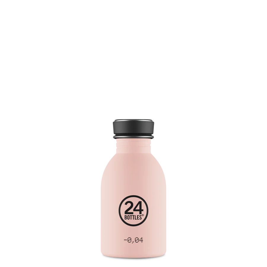 Gourde 24 Bottle 250 ml rose pale