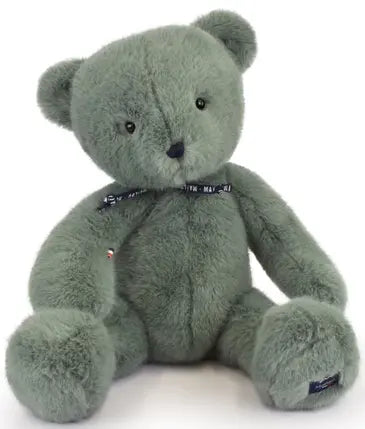 Ours Sowen Maïlou Tradition – Peluche Française Vert 30 cm