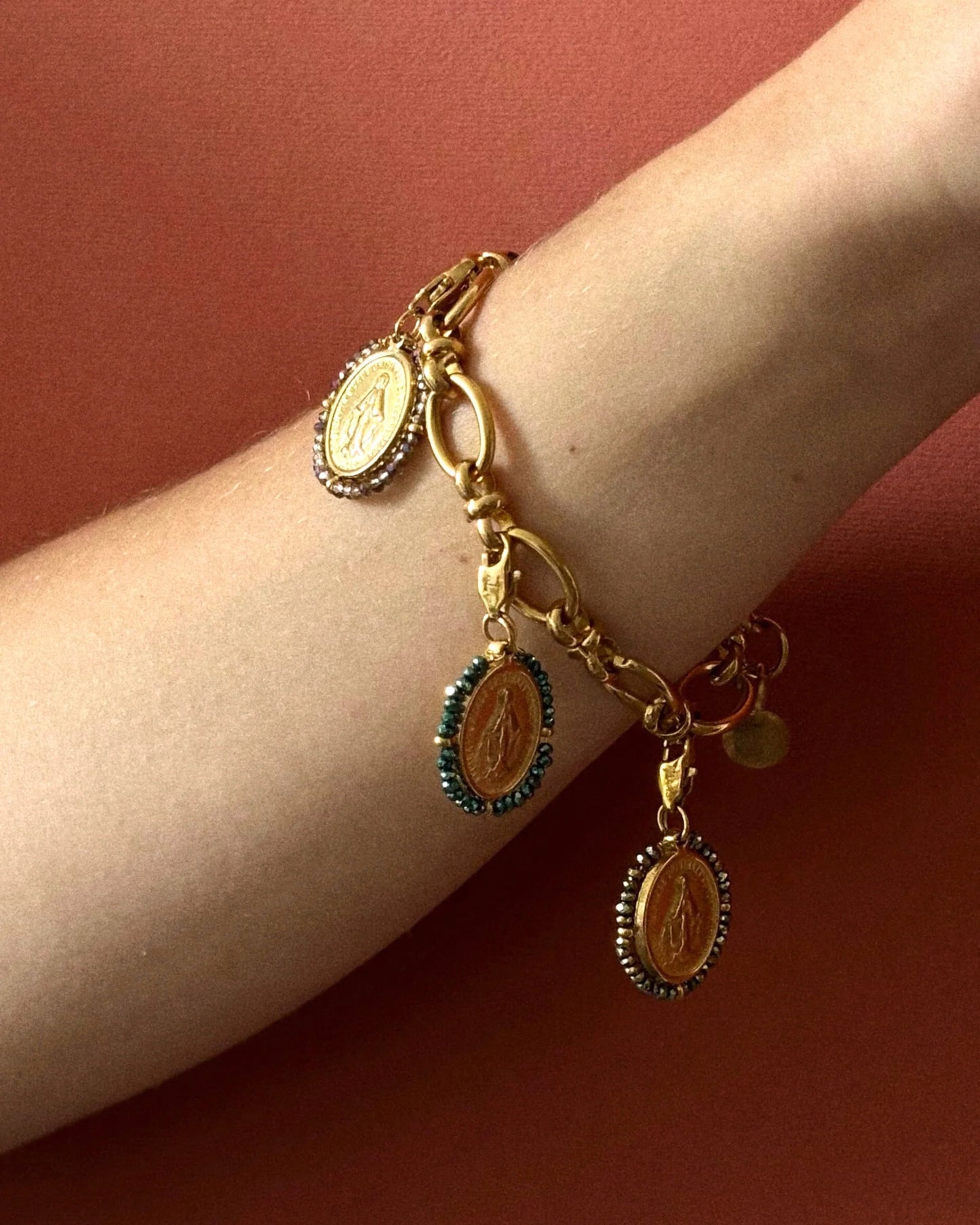 Charm Santa Maria - Shiny Azul