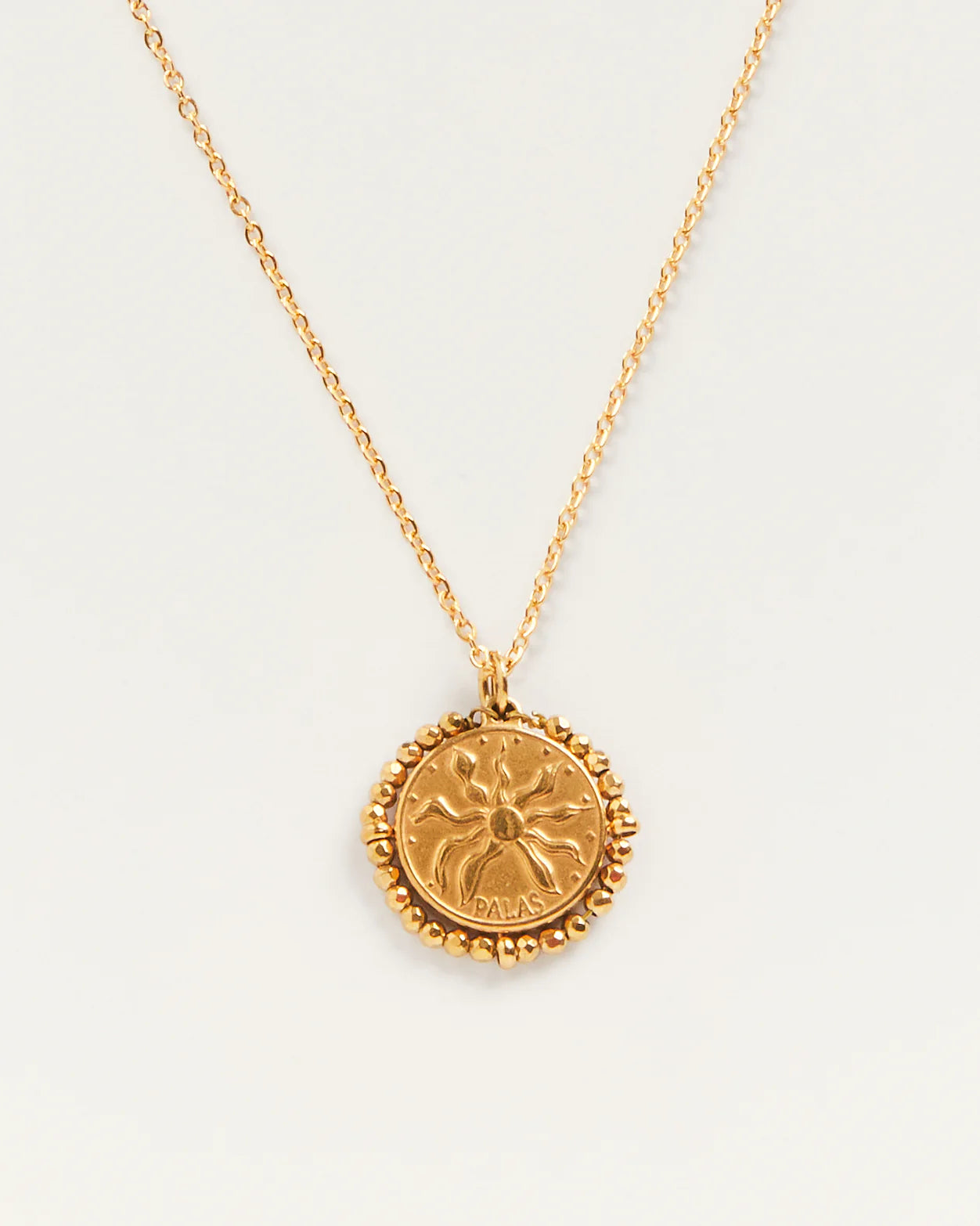 Collier Belamar Sunchine Palas semi-précieuses