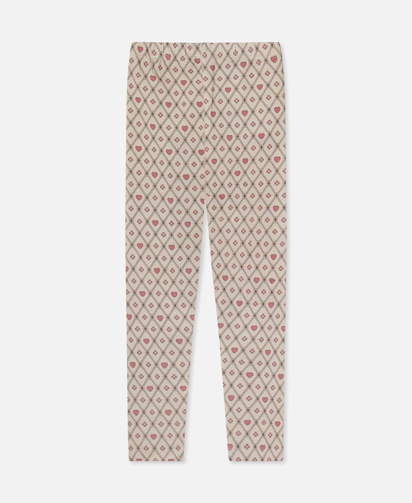 KELLY HEART LEGGIN - SANDSHELL HEART AOP