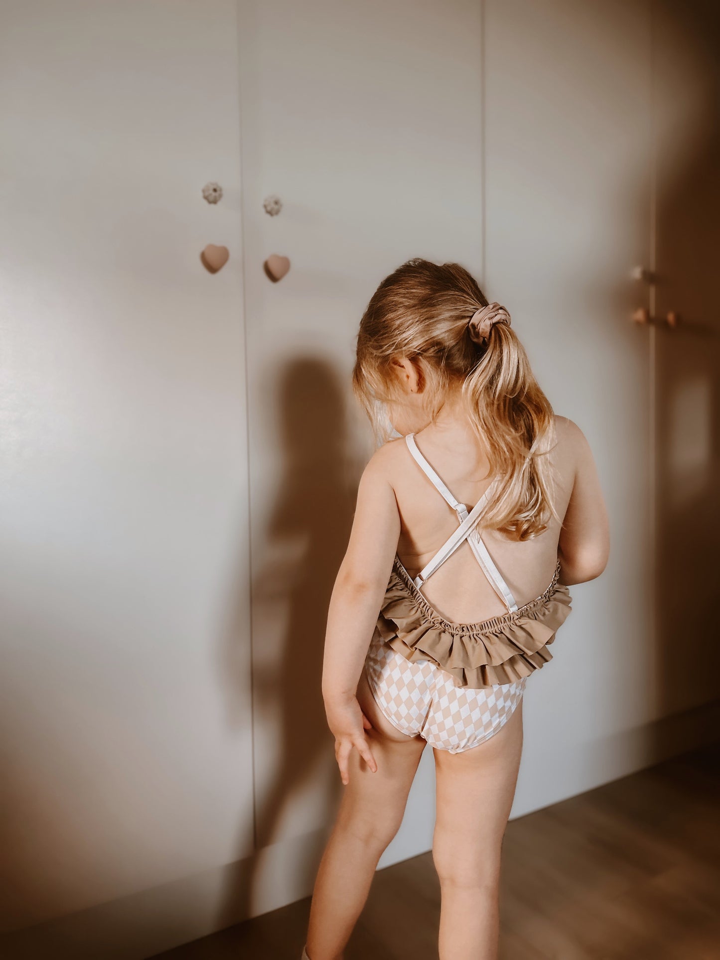 Maillot de bain à carreaux