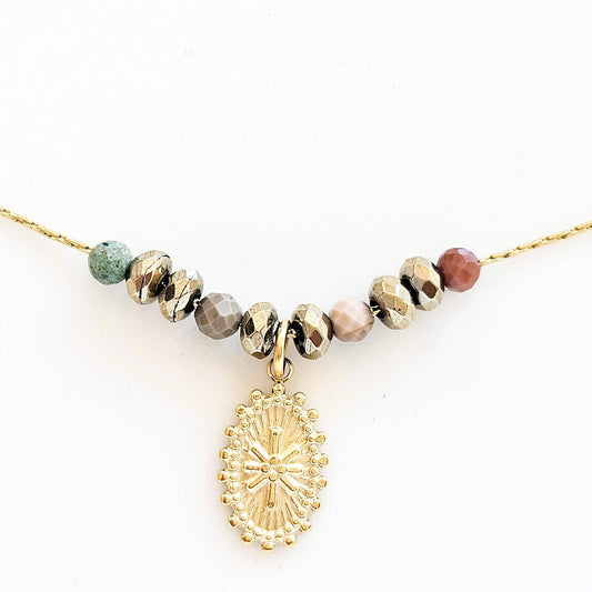Collier aura Maya