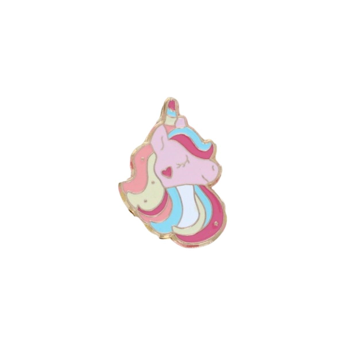 Pin's licorne multicolore