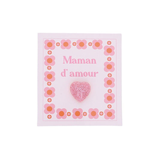 Pin's cœur Maman d'amour