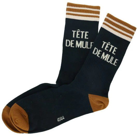 Chaussettes adulte "Tête de Mule" taille 41-44