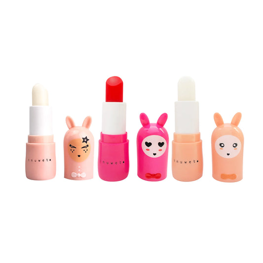 Coffret trio baumes à lèvres Bisous d'Amour