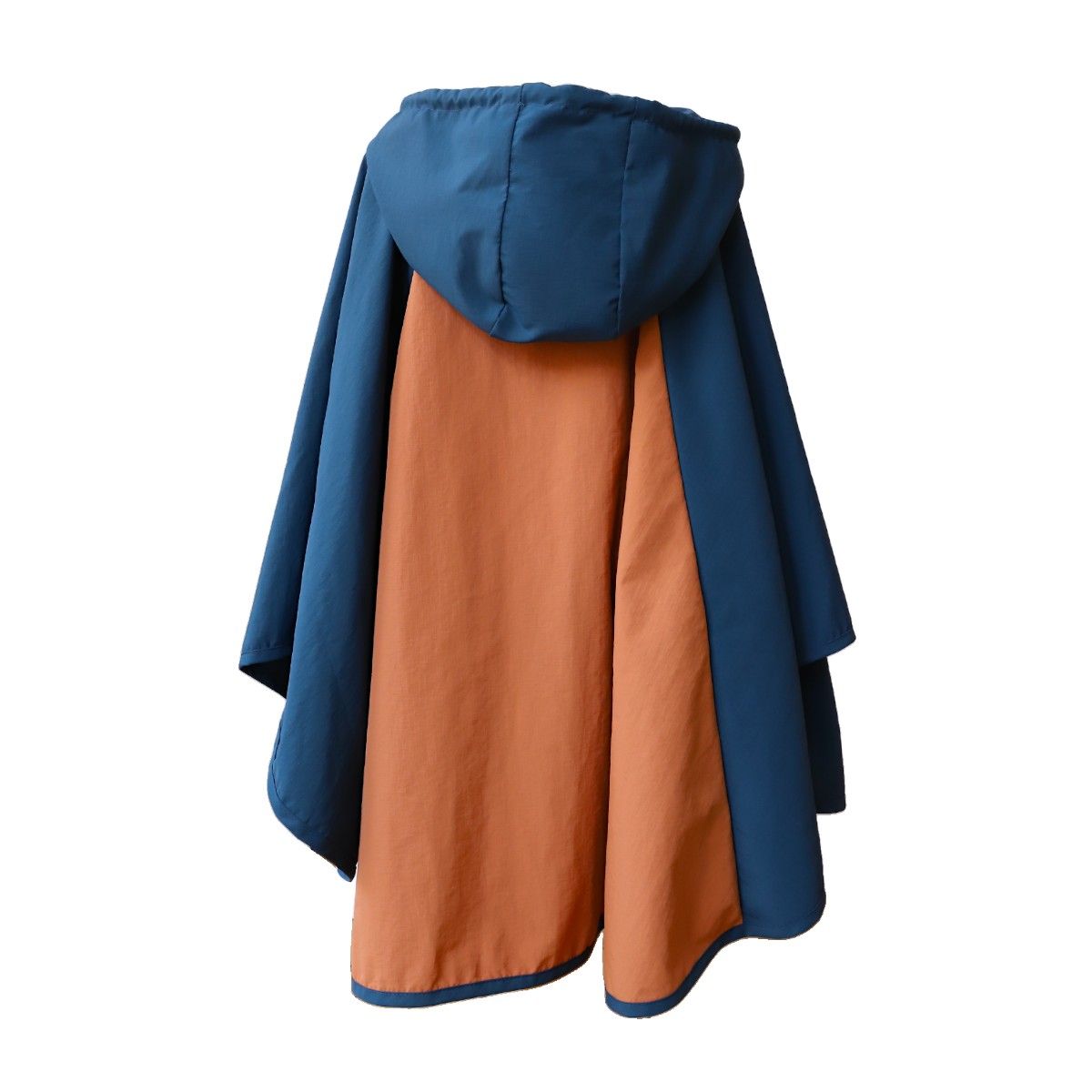 Cape de pluie enfant bleu et marron - L'affreux Jojo