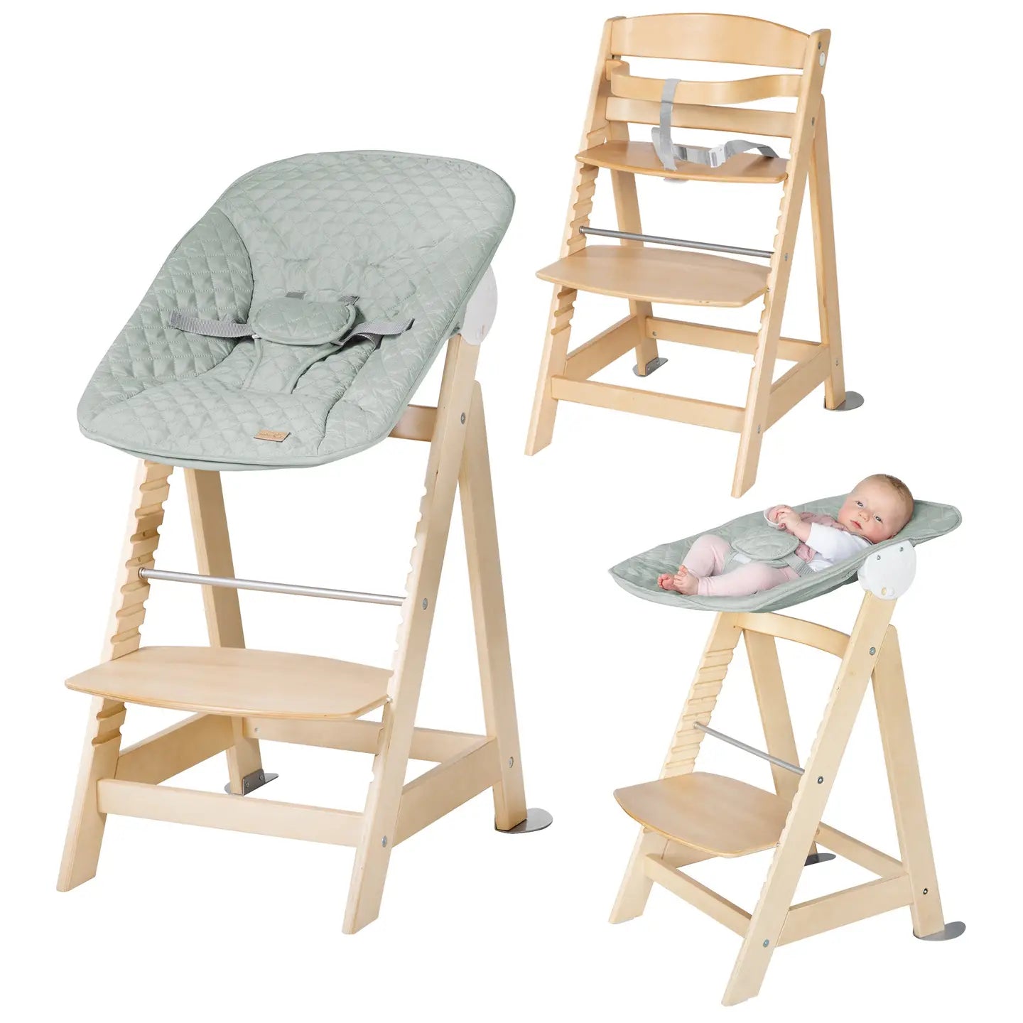 Ensemble chaise haute + Transat