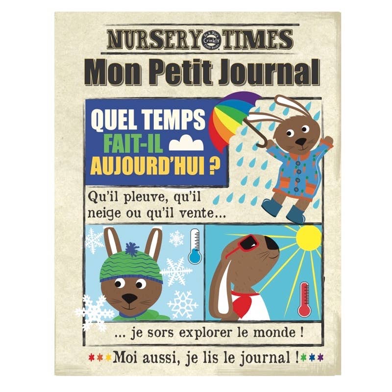 Mon petit journal en tissu