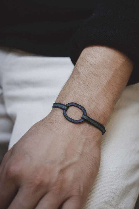 Bracelet Le Bastille Charbon Montaigne kaki