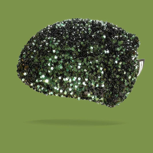 Couvre casque : Les Paillettes - Vert