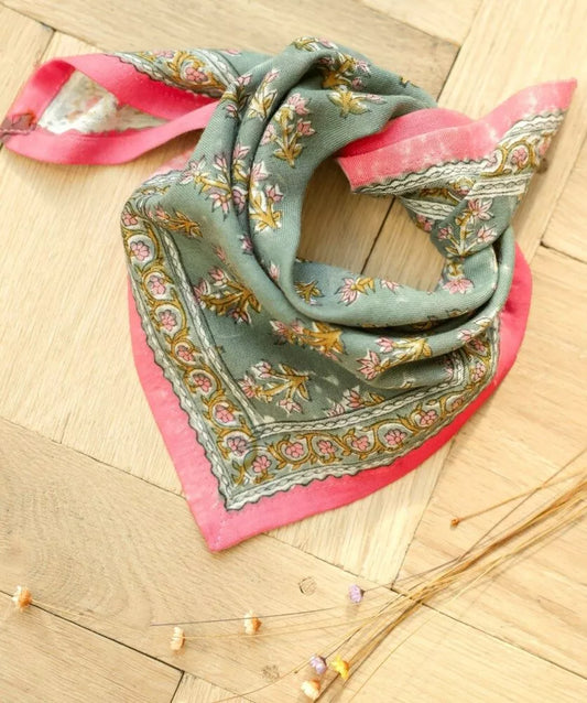 Foulard petit format - prana sauge