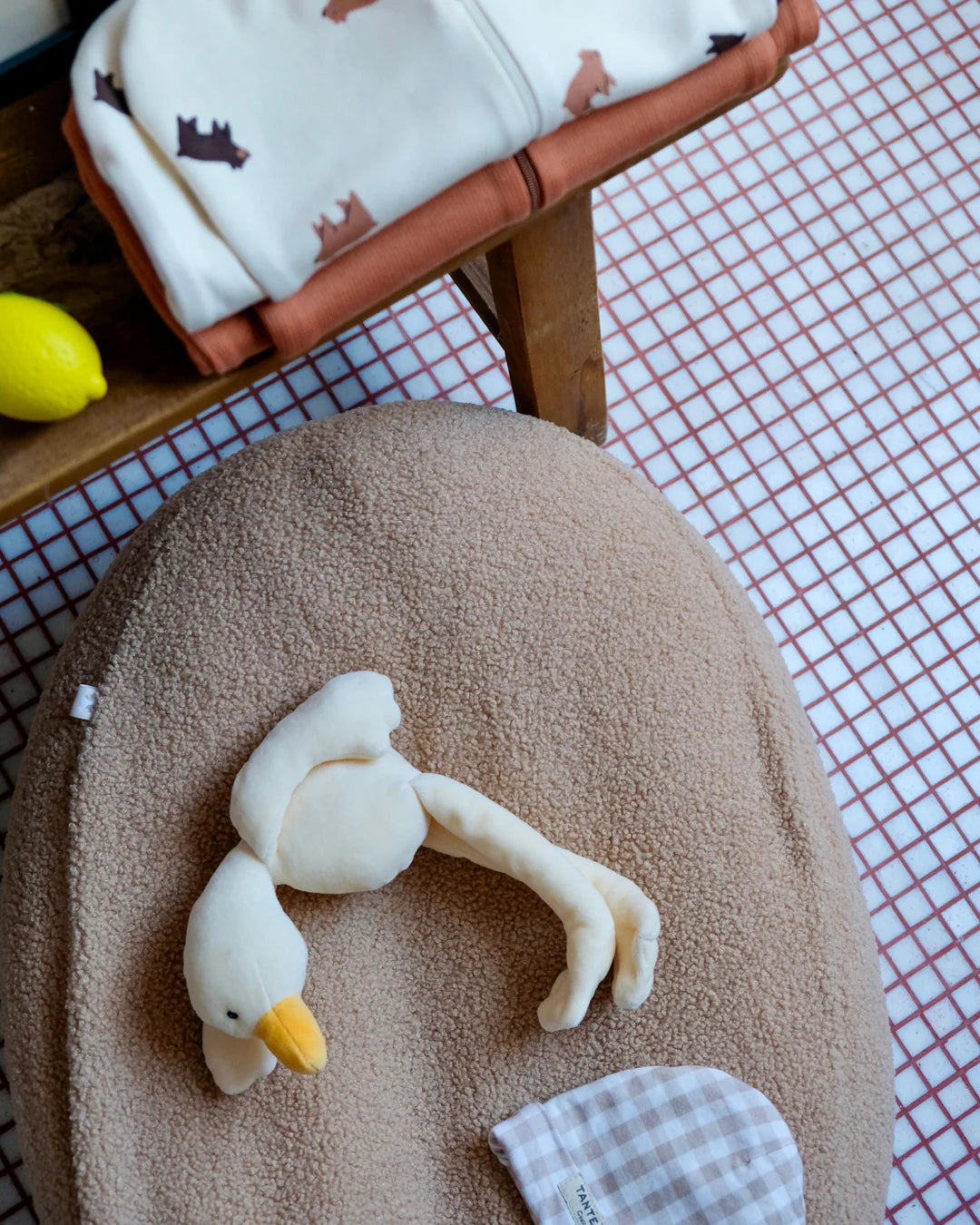 Housse pour coussin d’allaitement - Nid bag Teddy