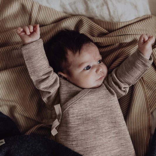 Cardigan en laine polaire - Sand