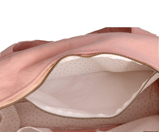 Sac à langer en coton sauge