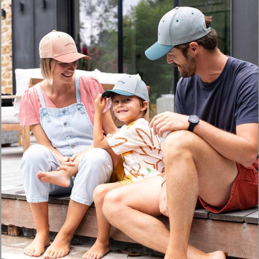 Casquette enfant et adulte Happy Kid / Happy Mum