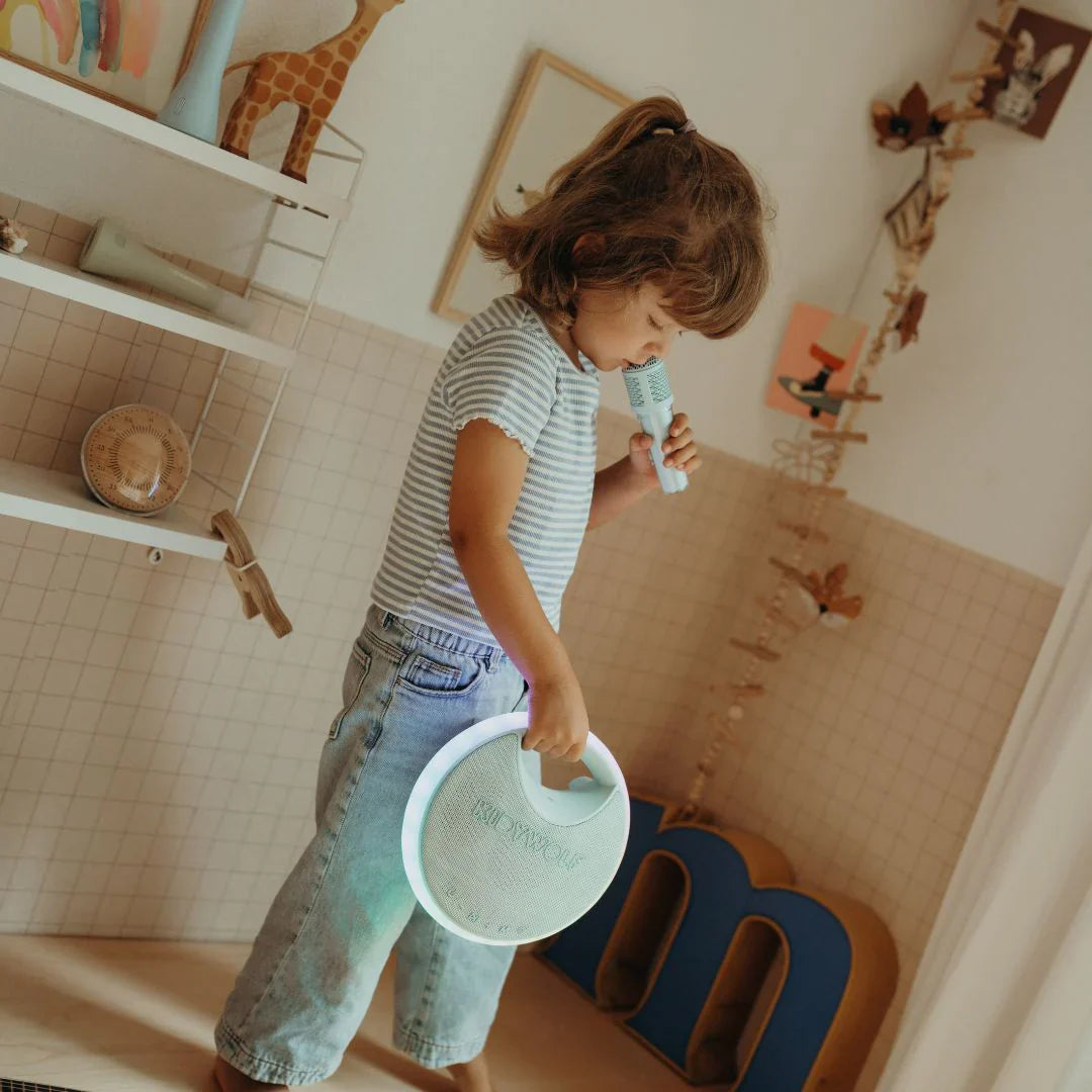 Les Pas Petits : Chaussons fourrés velours marron