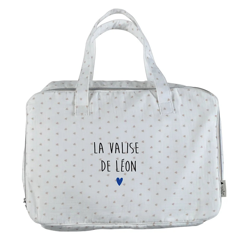 Valise de naissance gaze de coton