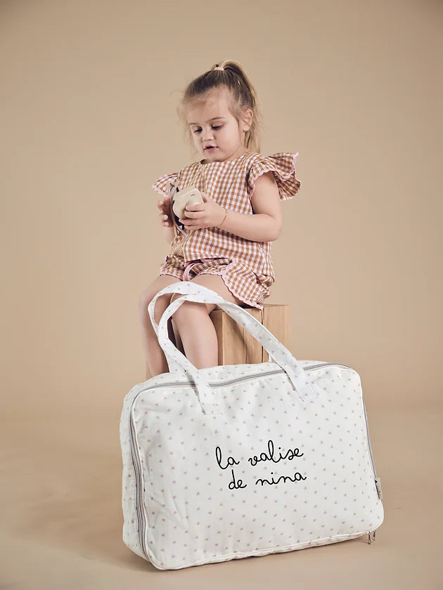 Valise de naissance gaze de coton