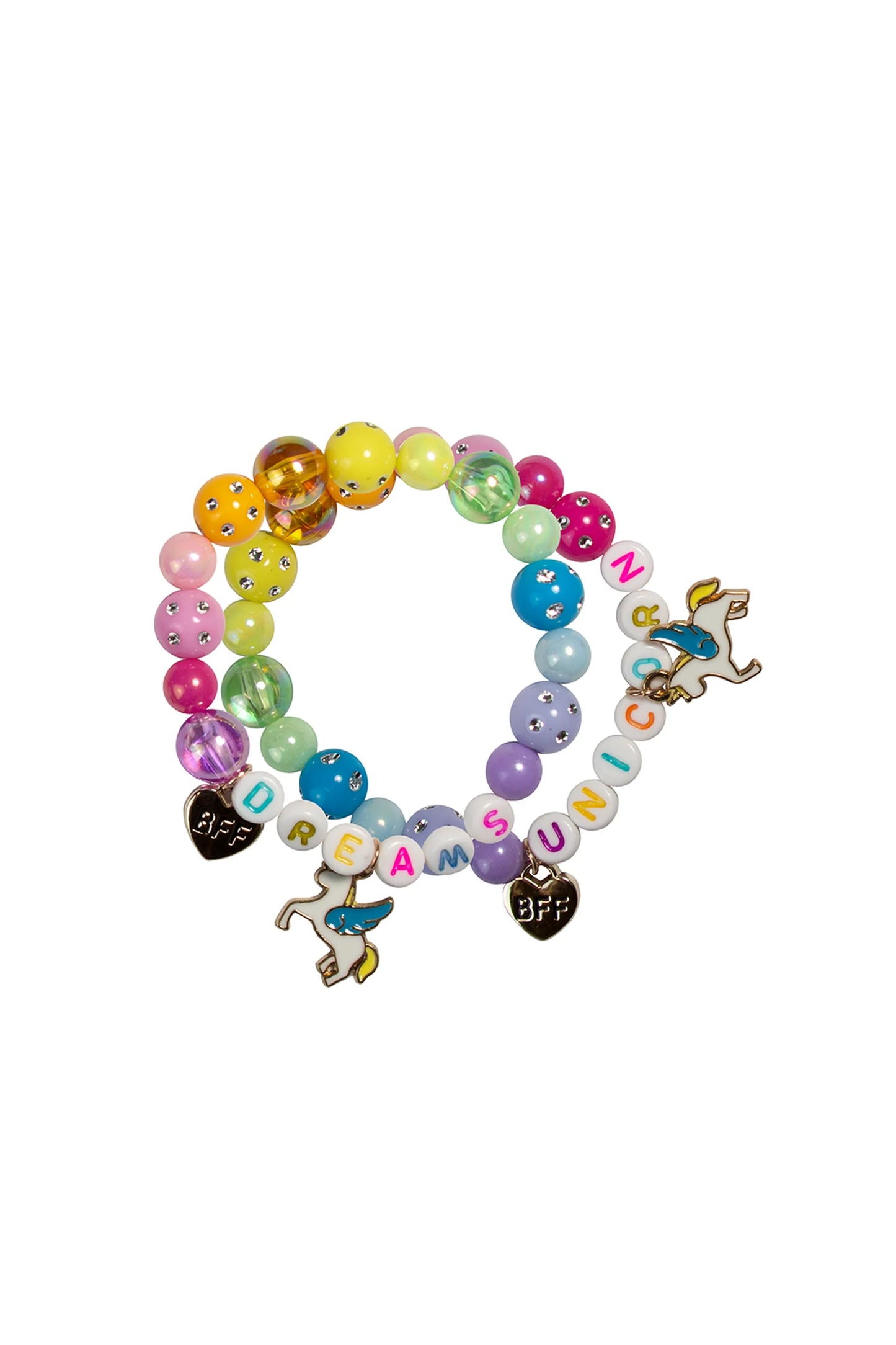 Ensemble de 2 bracelets - Dreams Unicorn BFF