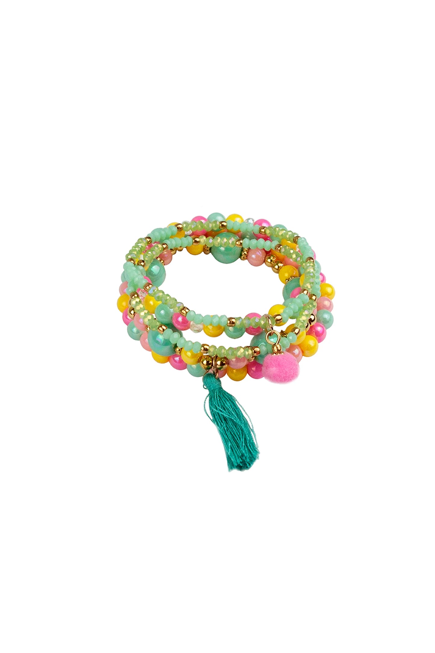 Bracelets turquoise x5 - Mango Tango