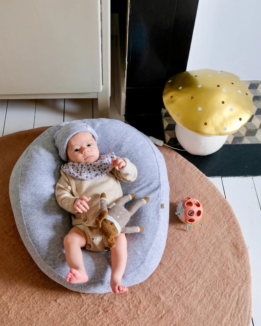 Housse pour coussin d’allaitement - Nid bag Brume