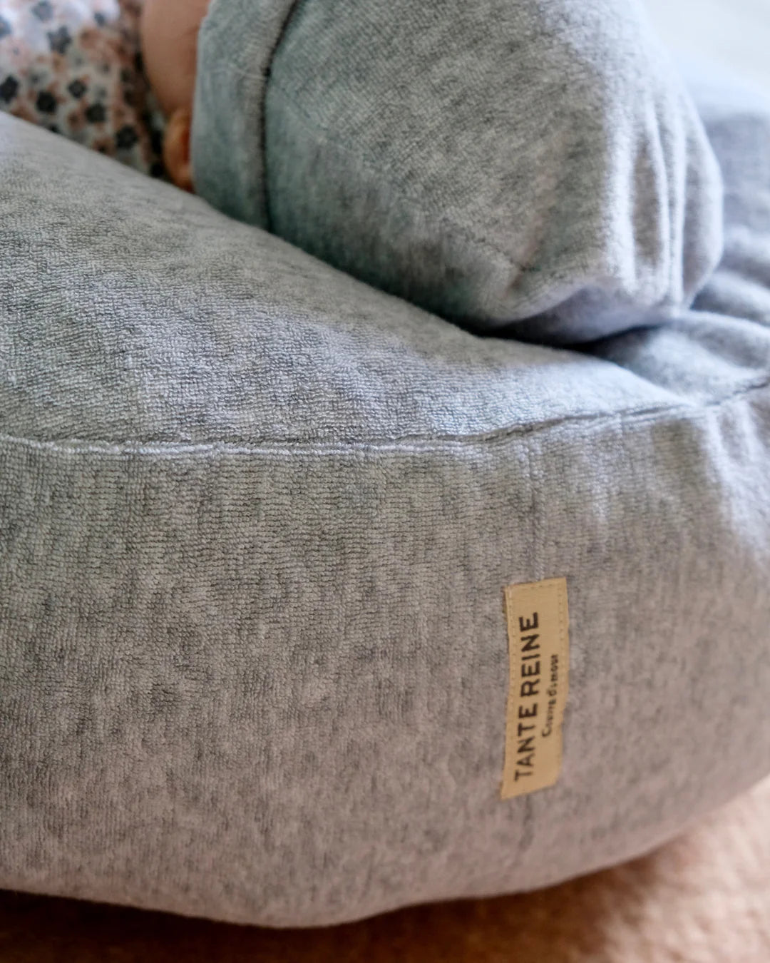 Housse pour coussin d’allaitement - Nid bag Brume
