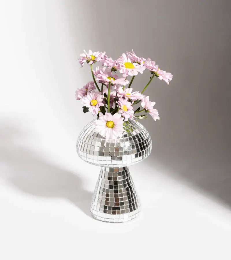 Vase champignon disco - 20 cm