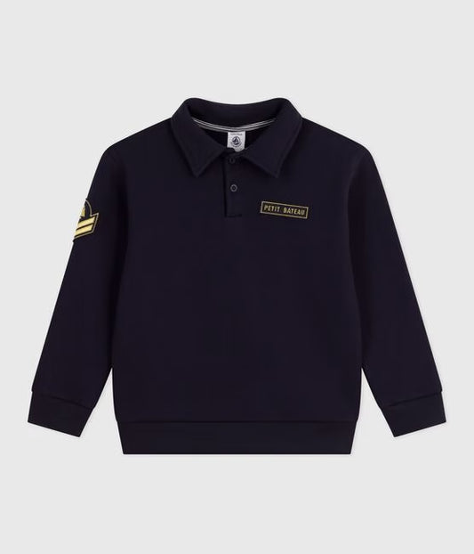 Sweat - Shirt Esprit Polo bleu marine