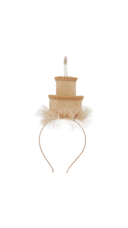 Serre-tête gateau d'anniversaire