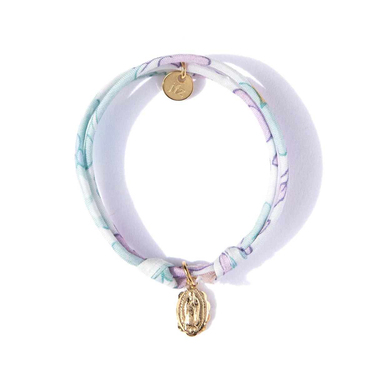 Bracelet Liberty coulissant médaille miraculeuse