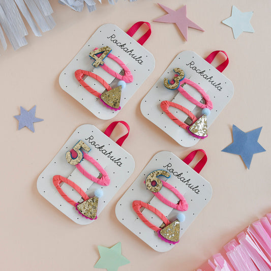 Barrettes d'anniversaire 🎂