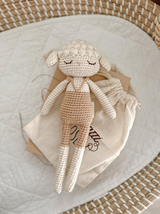 Doudou agneau - beige Pati Oslo